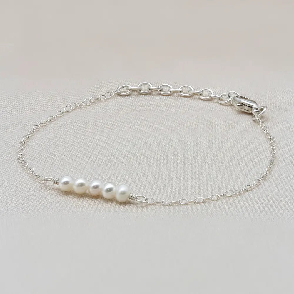Custom Pearl Decade Bracelet