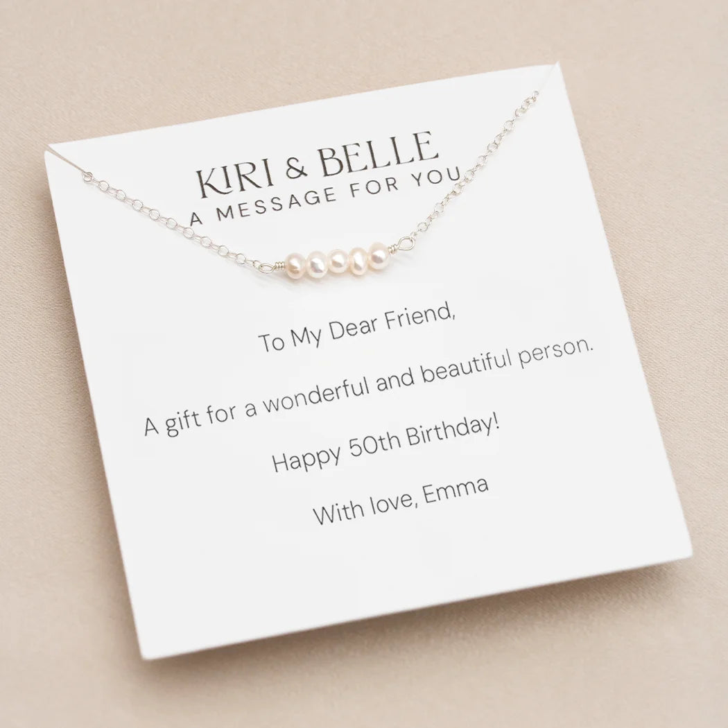 5 Pearl Decade Necklace