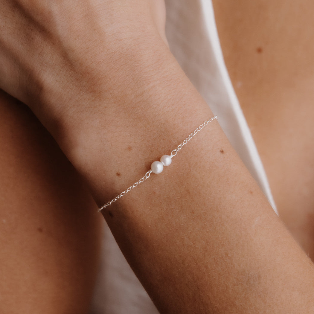 Double Pearl Bracelet - Sophia