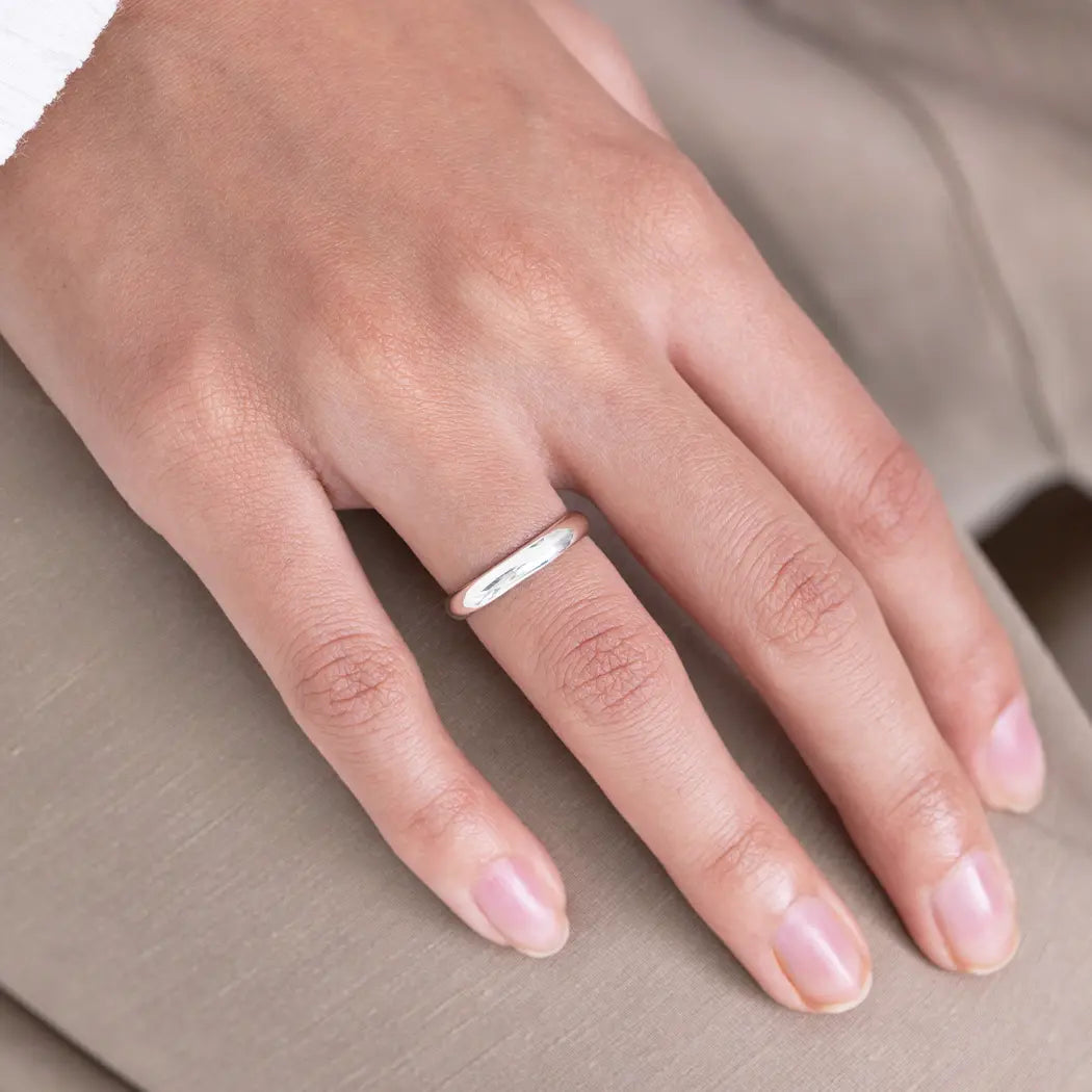 Sterling Silver Personalised Ring